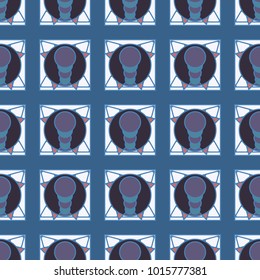 Abstract color seamless pattern for new background.