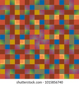 Abstract color seamless pattern for new background.