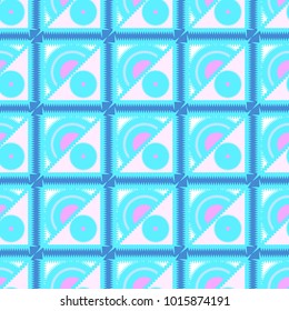 Abstract color seamless pattern for new background.