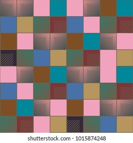 Abstract color seamless pattern for new background.