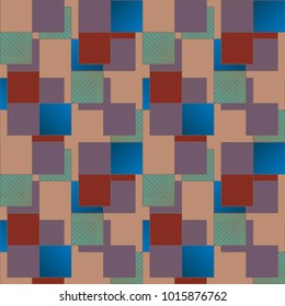 Abstract color seamless pattern for new background.