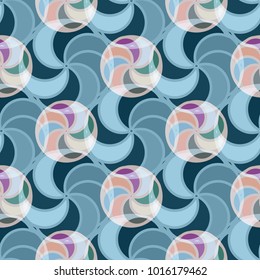 Abstract color seamless pattern for new background.