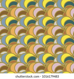 Abstract color seamless pattern for new background.