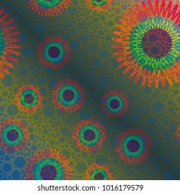 Abstract color seamless pattern for new background.
