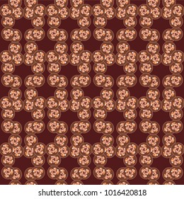 Abstract color seamless pattern for new background.