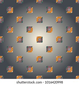 Abstract color seamless pattern for new background.