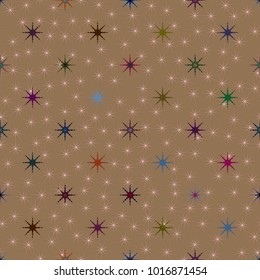 Abstract color seamless pattern for new background.