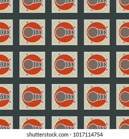 Abstract color seamless pattern for new background.