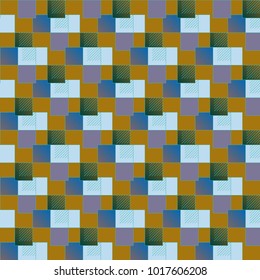 Abstract color seamless pattern for new background.