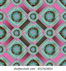 Abstract color seamless pattern for new background.