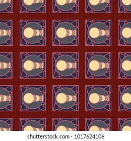 Abstract color seamless pattern for new background.