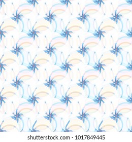 Abstract color seamless pattern for new background.