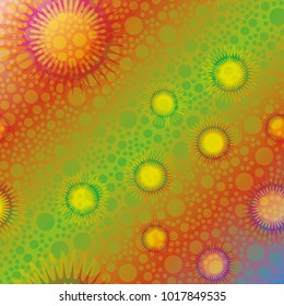 Abstract color seamless pattern for new background.