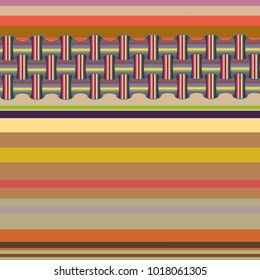 Abstract color seamless pattern for new background.