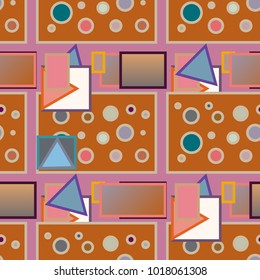 Abstract color seamless pattern for new background.
