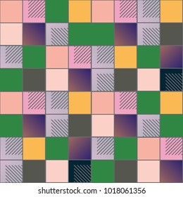 Abstract color seamless pattern for new background.