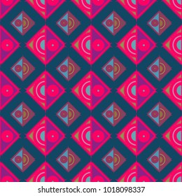 Abstract color seamless pattern for new background.