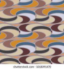 Abstract color seamless pattern for new background.