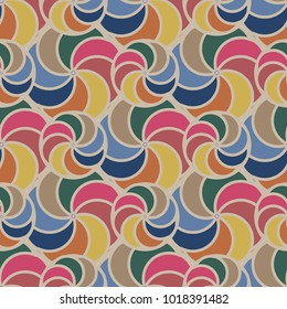Abstract color seamless pattern for new background.