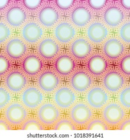 Abstract color seamless pattern for new background.