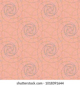 Abstract color seamless pattern for new background.