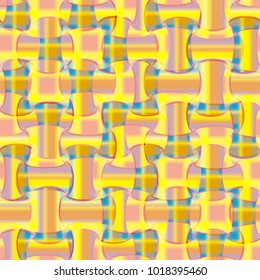 Abstract color seamless pattern for new background.