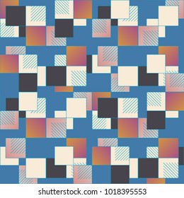 Abstract color seamless pattern for new background.