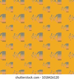 Abstract color seamless pattern for new background.