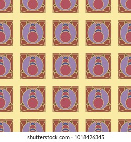 Abstract color seamless pattern for new background.