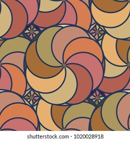 Abstract color seamless pattern for new background.
