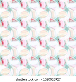 Abstract color seamless pattern for new background.