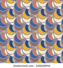 Abstract color seamless pattern for new background.
