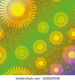 Abstract color seamless pattern for new background.