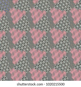 Abstract color seamless pattern for new background.