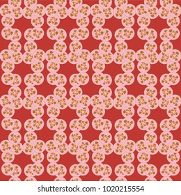 Abstract color seamless pattern for new background.