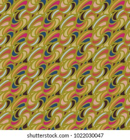 Abstract color seamless pattern for new background.