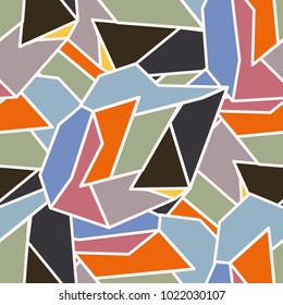 Abstract color seamless pattern for new background.