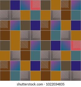 Abstract color seamless pattern for new background.