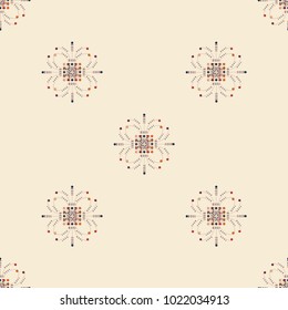 Abstract color seamless pattern for new background.
