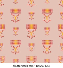Abstract color seamless pattern for new background.