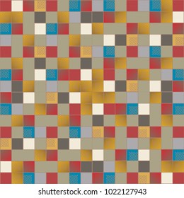 Abstract color seamless pattern for new background.