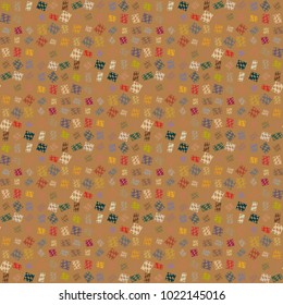 Abstract color seamless pattern for new background.