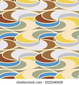 Abstract color seamless pattern for new background.