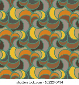 Abstract color seamless pattern for new background.