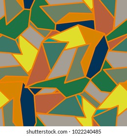 Abstract color seamless pattern for new background.