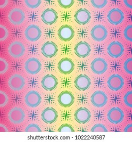 Abstract color seamless pattern for new background.