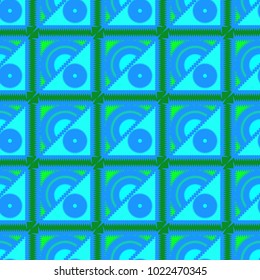 Abstract color seamless pattern for new background.