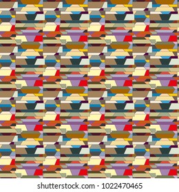 Abstract color seamless pattern for new background.