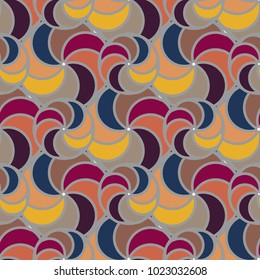 Abstract color seamless pattern for new background.