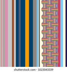 Abstract color seamless pattern for new background.